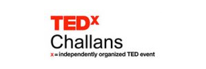 logo tedx challans mobile